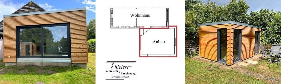 Anbau- Wohnkubus, Cube 01 JH