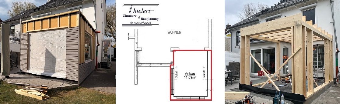 Anbau- Wohnkubus